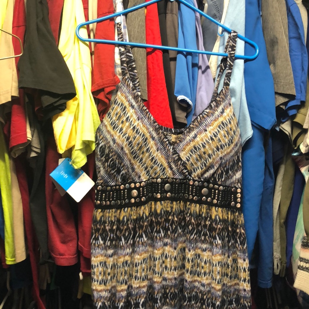 Maxi Dress with built in padded bra